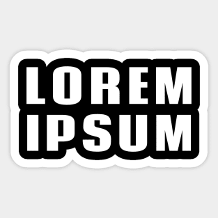 Lorem ipsum 2 - Web Designer Web Developer Graphic Designer Sticker